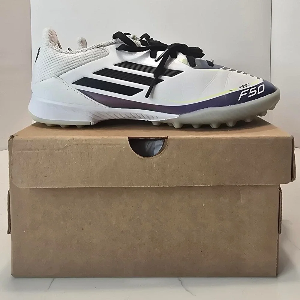 adidas F50 League Messi TF Junior Turf Soccer Shoes IE9082 - size 5 US